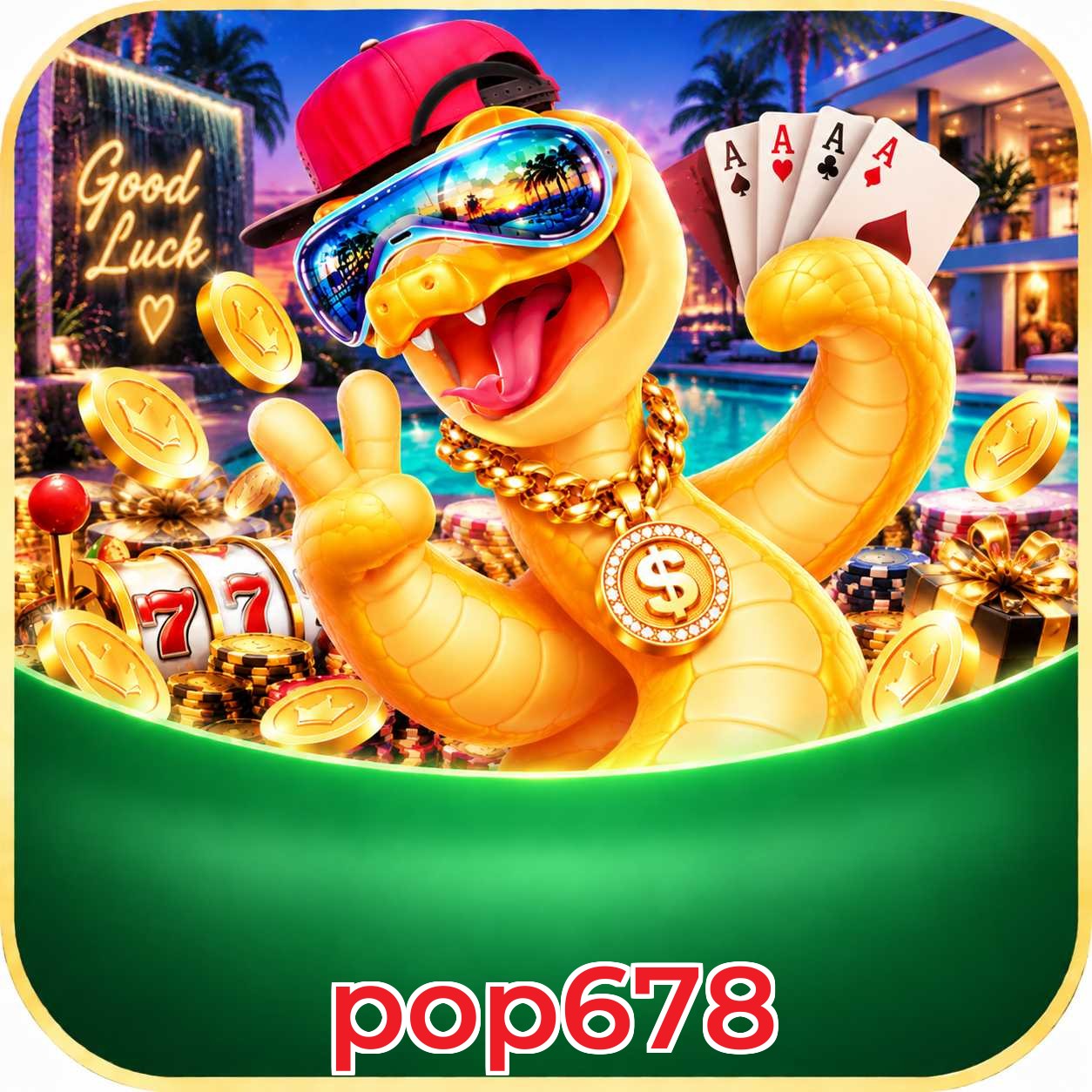 Catálogo de 2.547 jogos da pop678 incluindo Pragmatic Play e Evolution Gaming